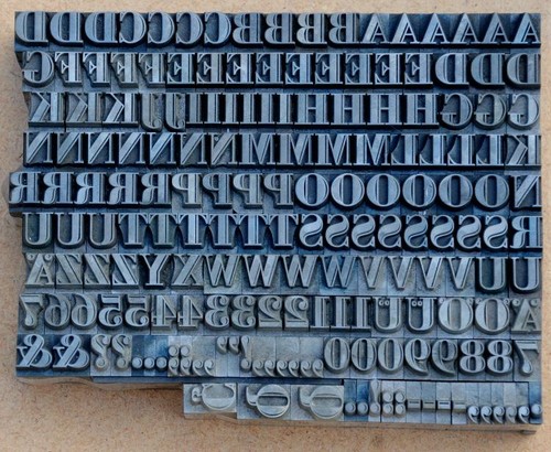 Lichte bodoni 28p bleischrift - lichte,