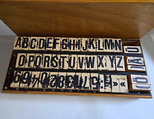 Neo print buchdruck - neo, buchdruck-setzkasten