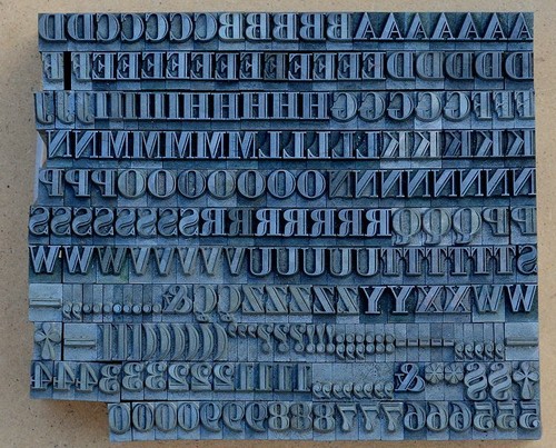 Lichte bodoni 24p - bodoni, bleischrift