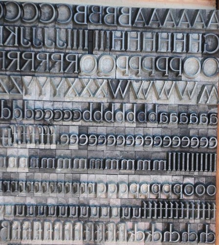 Antiqua bleischrift 5mm - antiqua,