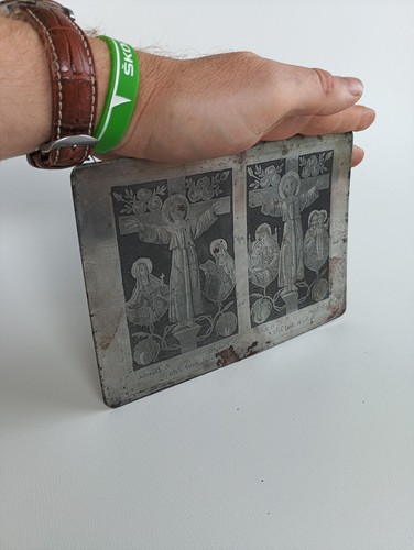 Druckplatte fund kupferstich - fund,