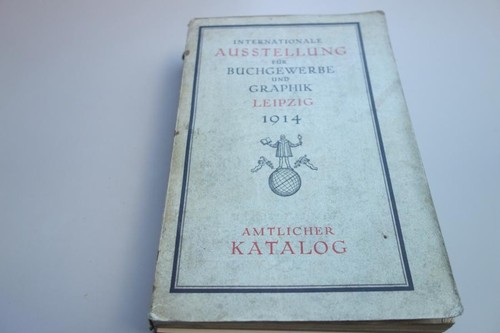 Katalog 1914 ausstellung - katalog,