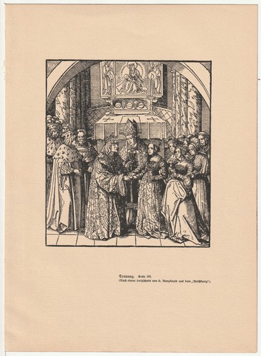 Trauung hans burgkmair - burgkmair,