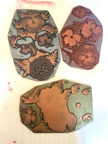 Klischee buchdruck stempel - ,