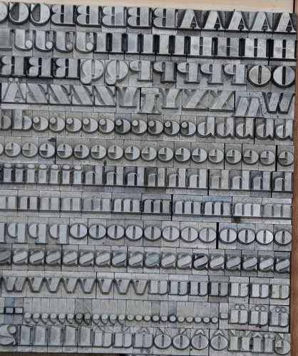 Bodoni 20p bleischrift - bodoni,