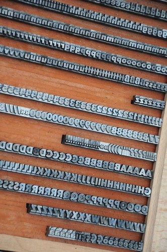 Grotesk schwer 20p bleischrift - grotesk,