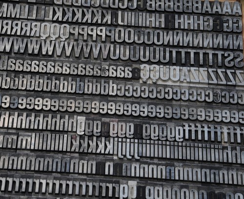 Bleischrift grotesk 48p - grotesk,
